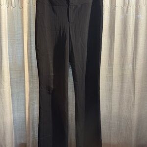 Byerwear Women's Black Pinstriped Dress trousers